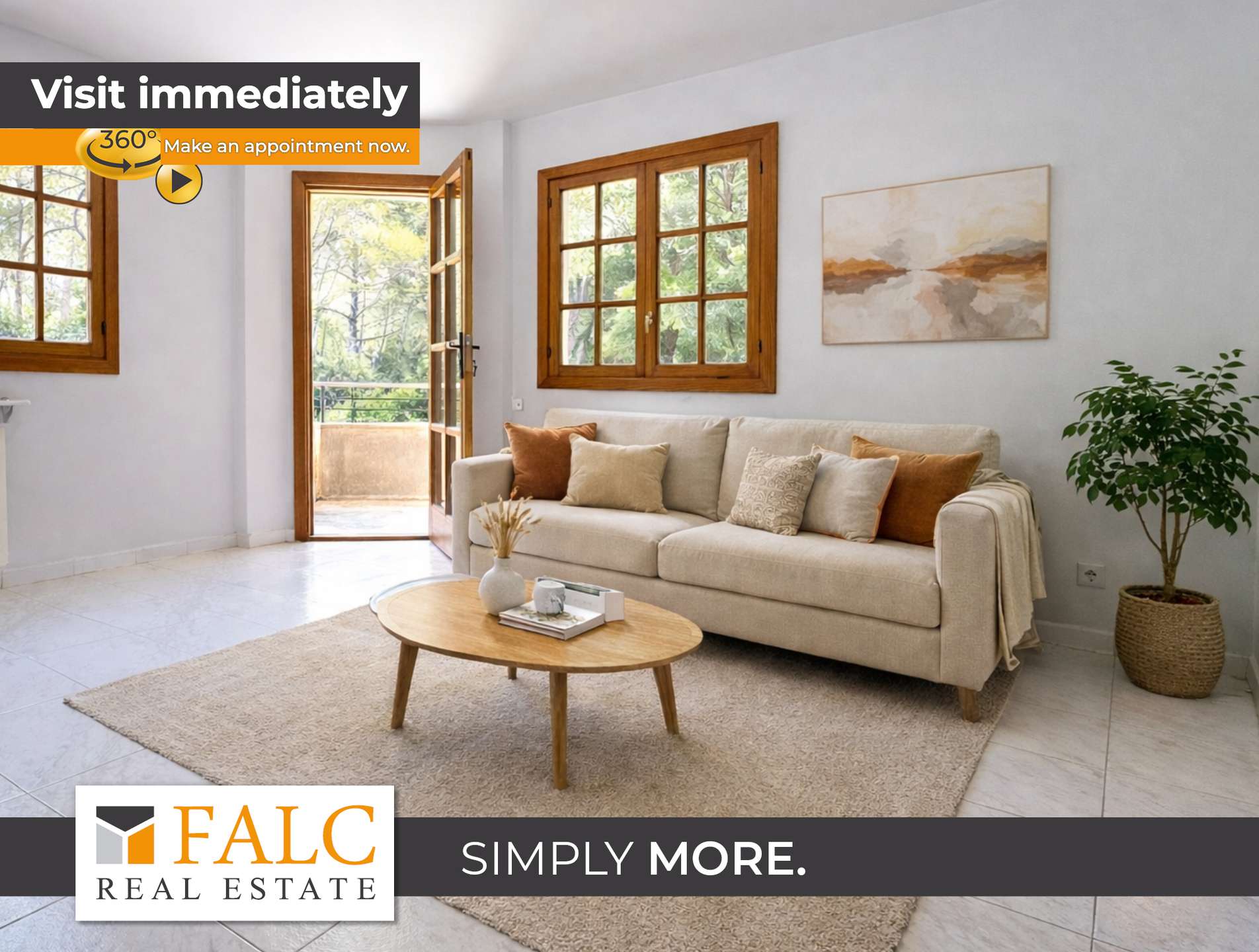 Wohnzimmer - virtual Staging 